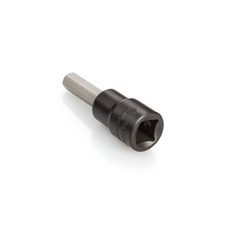 Tekton 1/2 in. Drive Hex Impact Bit Socket 10 mm, Metric SIB23210